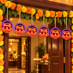 happy diwali craft material