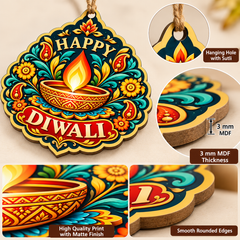 happy diwali craft material