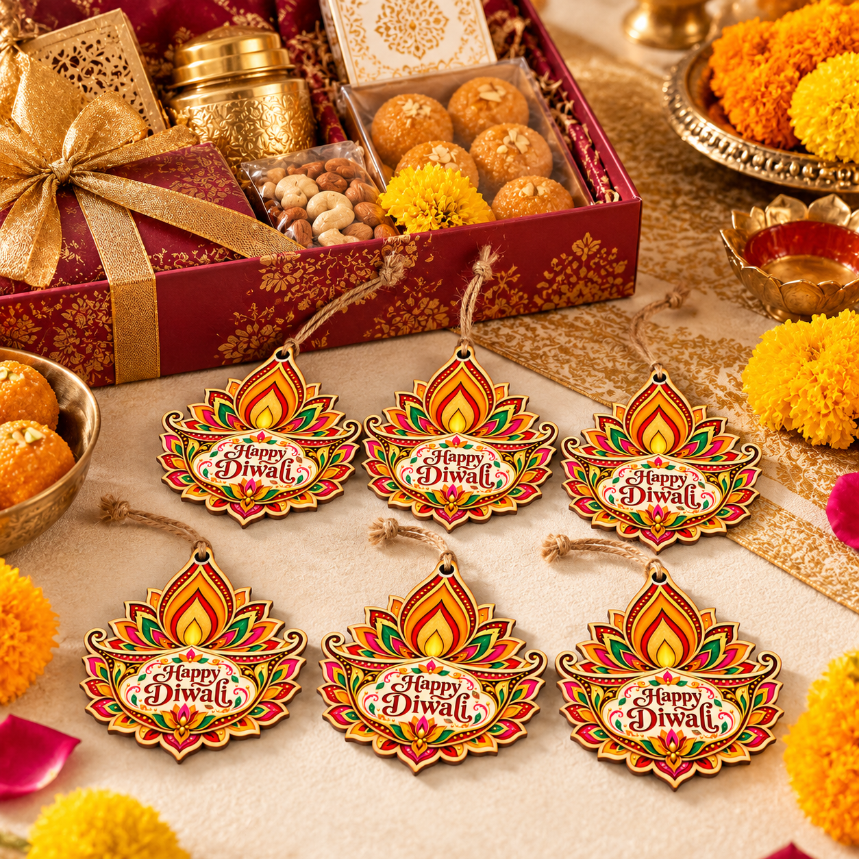 3 inch diwali hanging