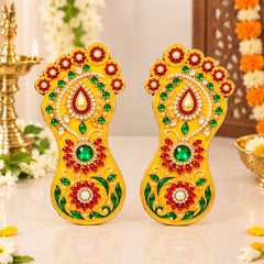 lakshmi foot diy craft
