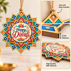 diwali hanging craft material