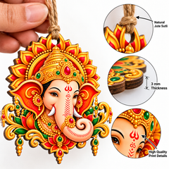 ganesha face craft material