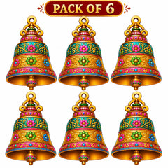 printed wooden bell