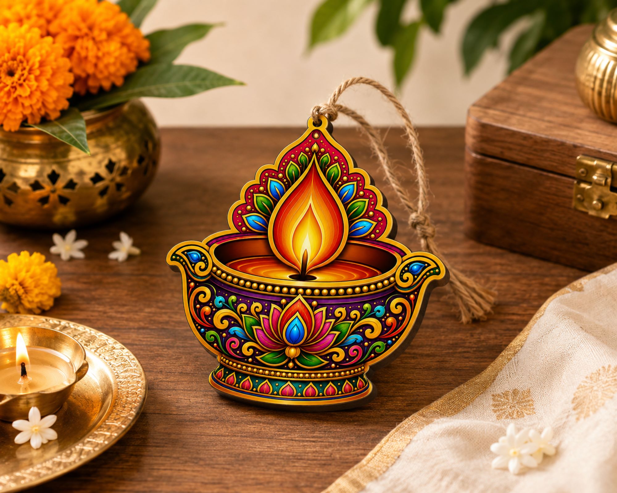 mdf diya base
