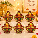 diya wooden craft