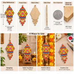 lantern wooden cutout