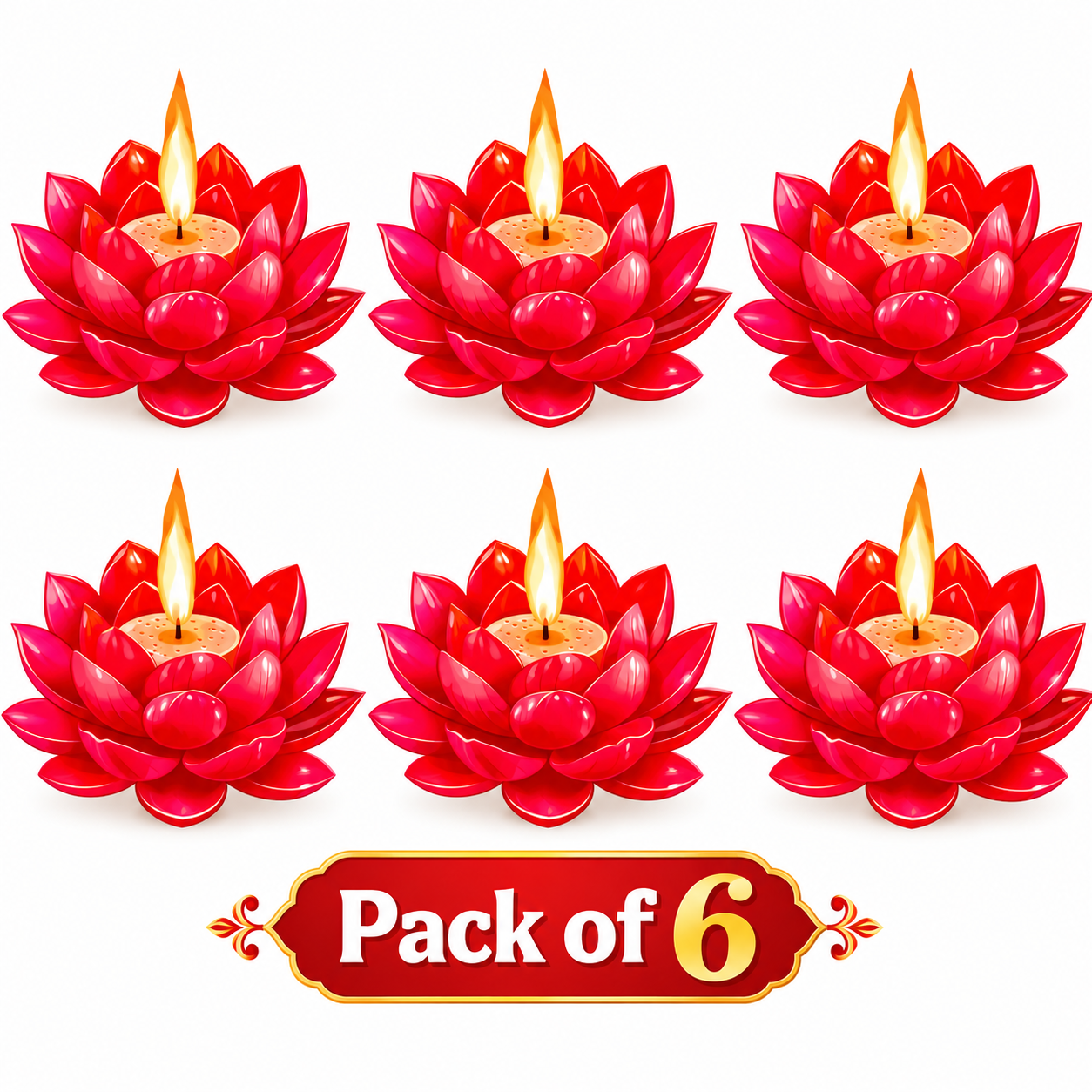 diwali lotus craft