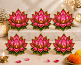 lotus wooden craft