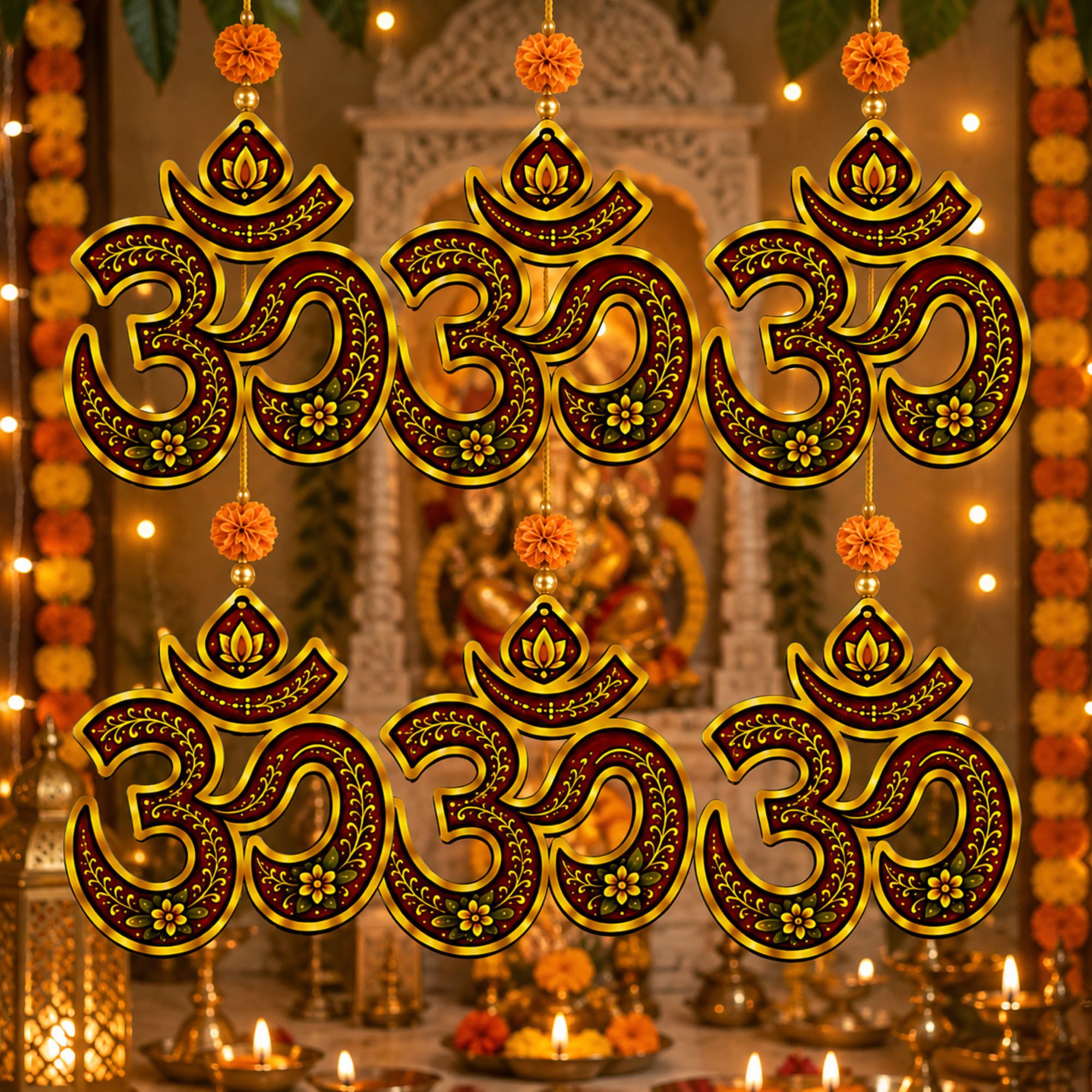 om wooden craft