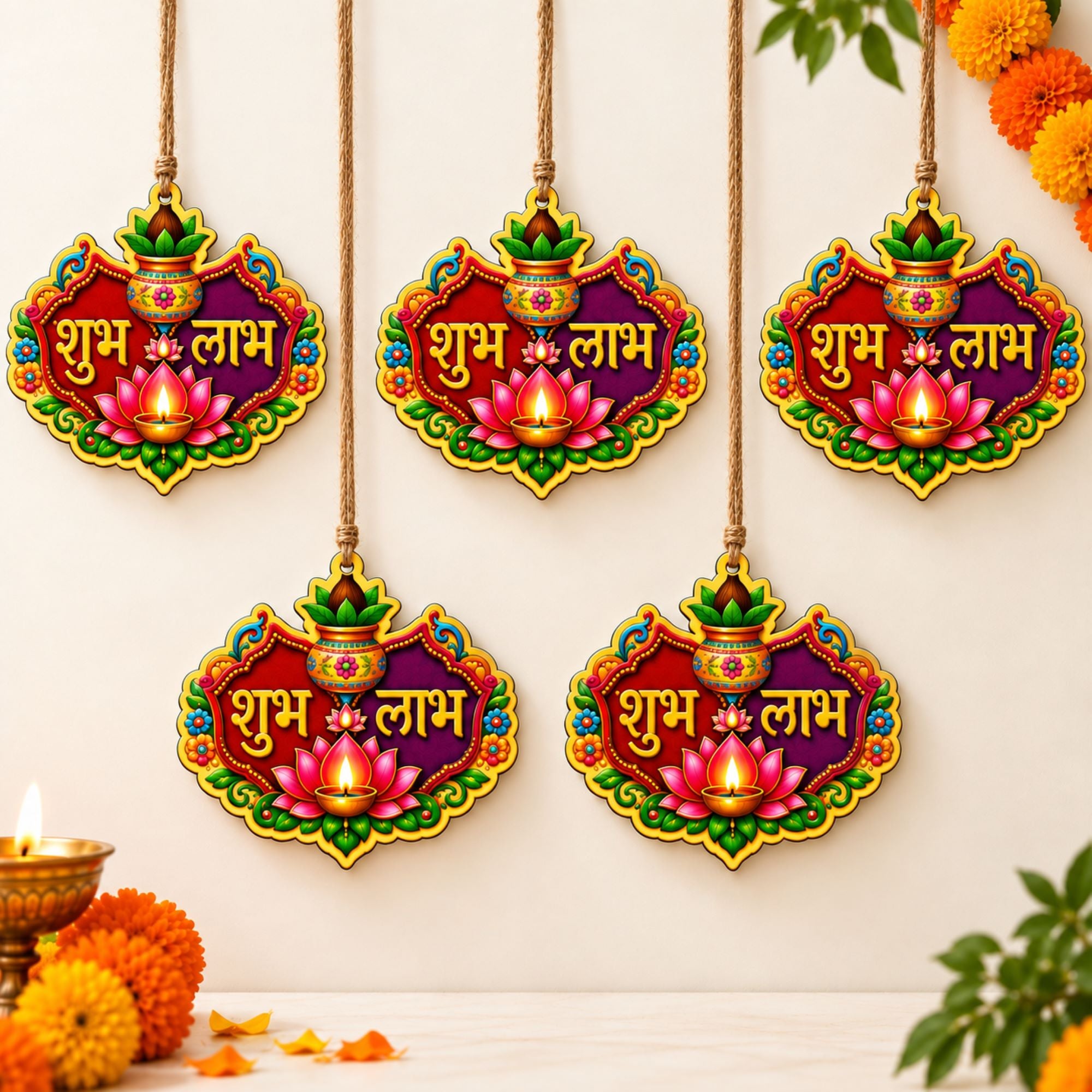 shubh labh wooden craft
