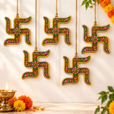 swastik wooden craft