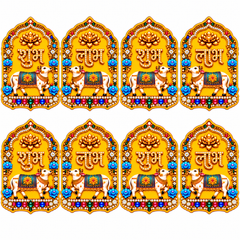 festive hanging cutouts