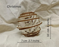 laser cut wooden xmas decorations