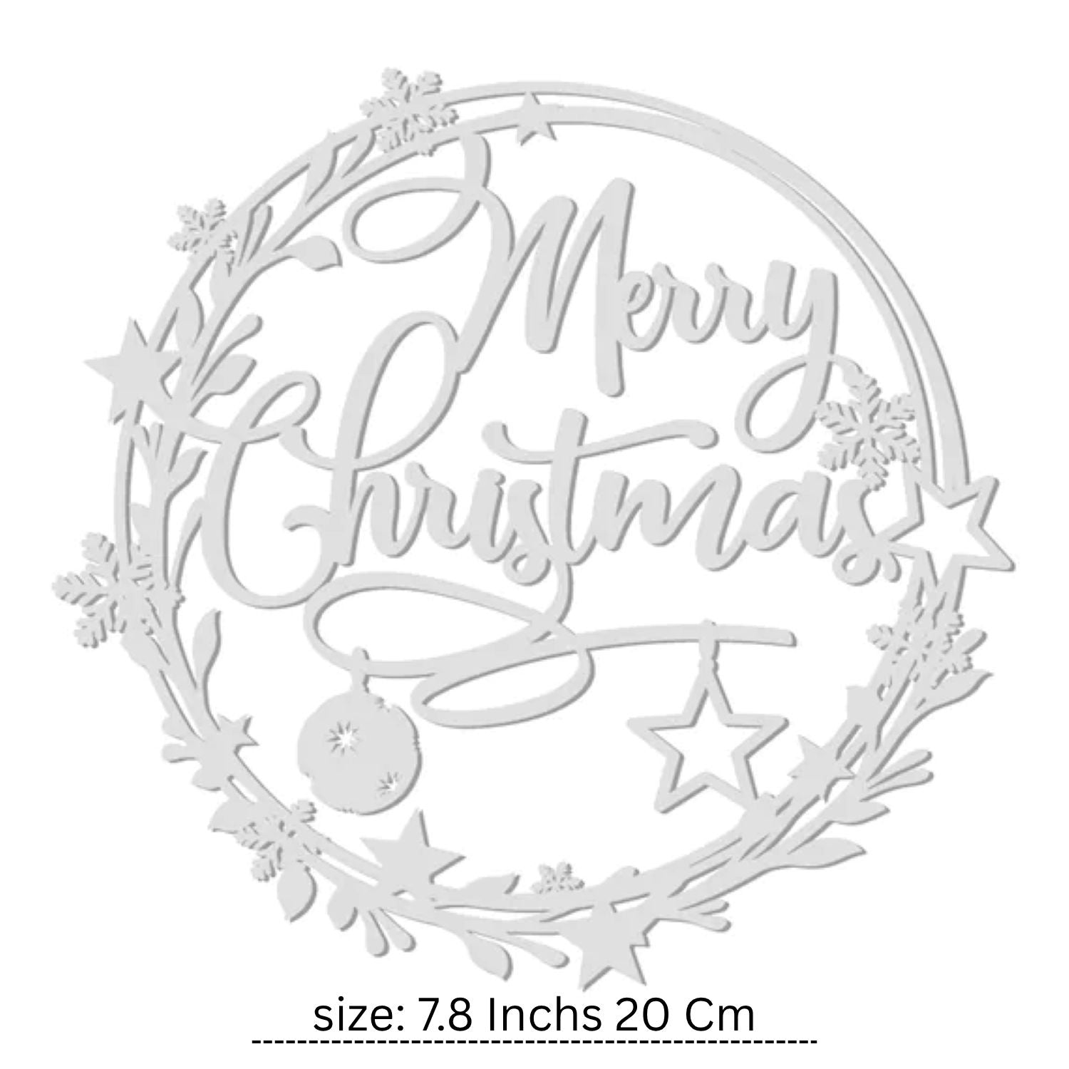 Christmas wall box plaque