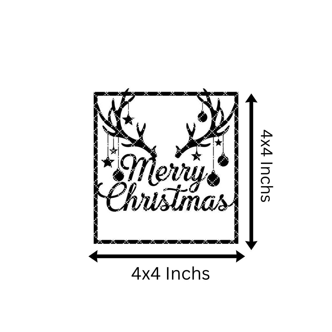 Reindeer Christmas ornament
