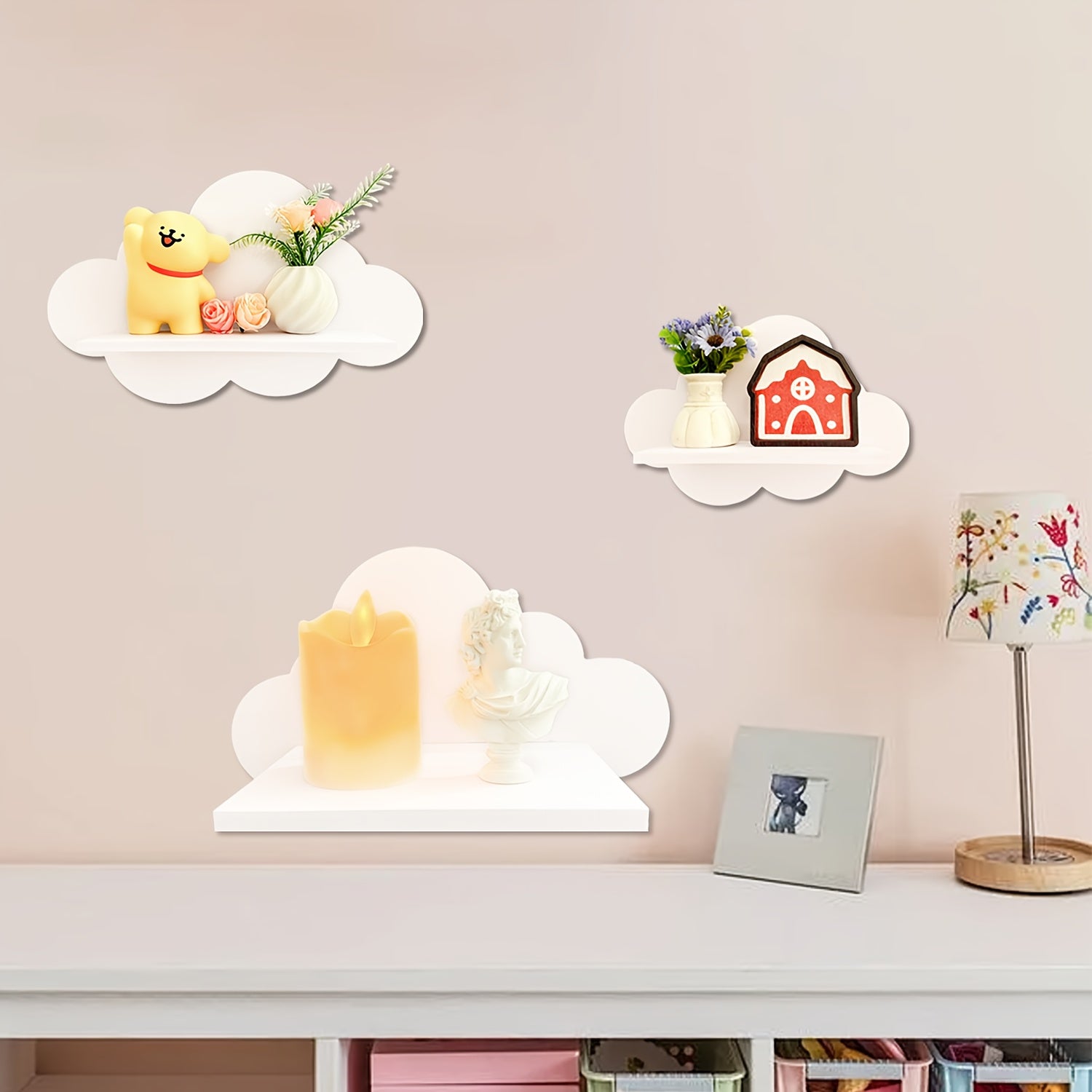 kids room wall shelf