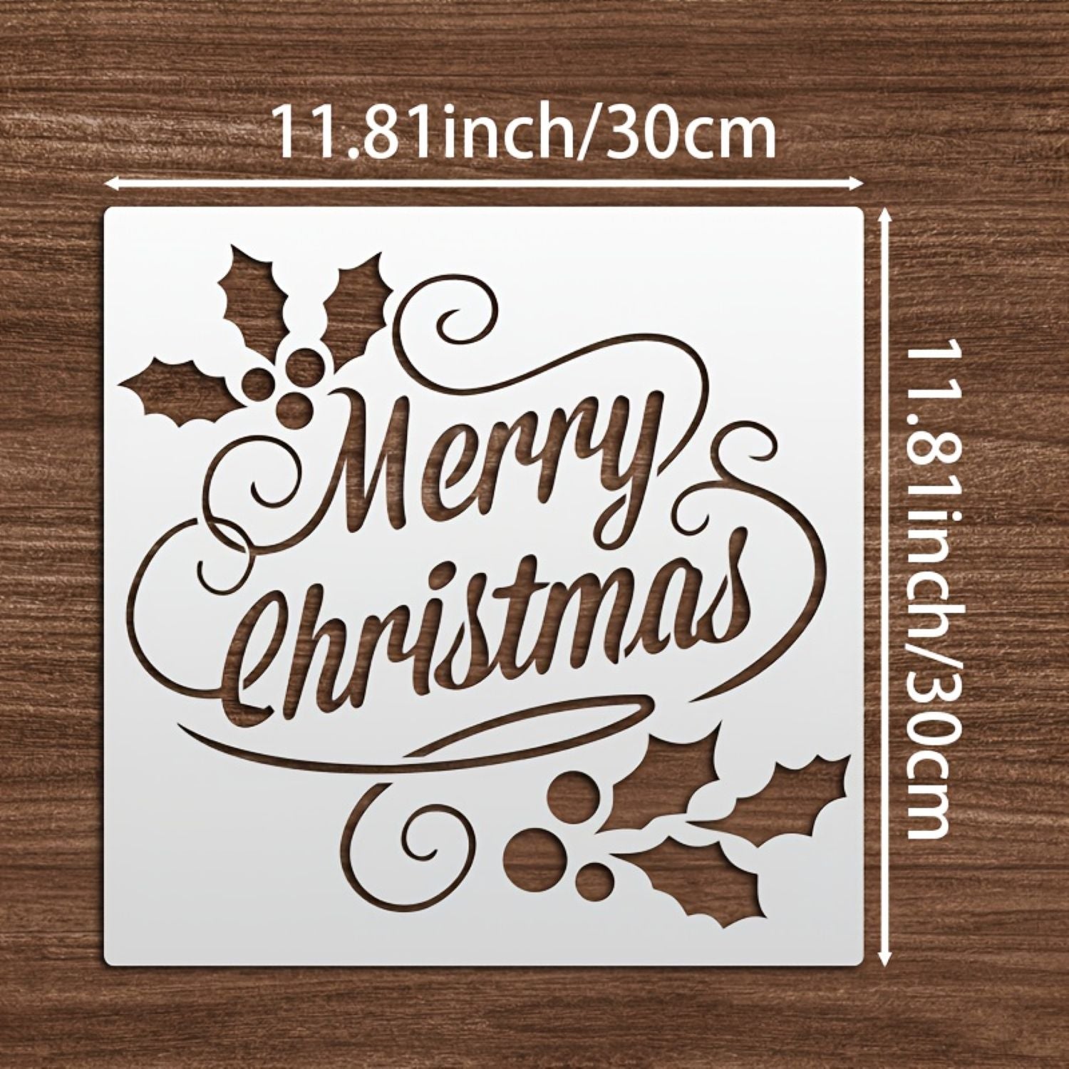 Winter stencil designs