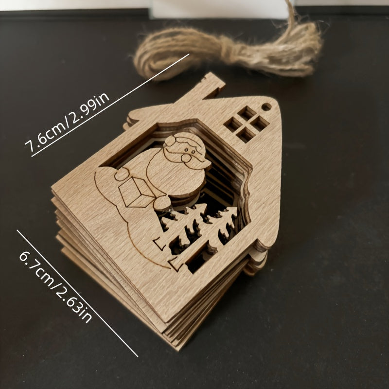 rustic wooden christmas decor