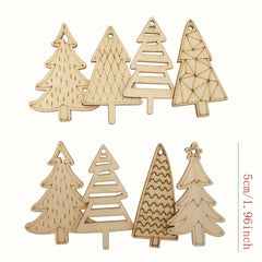 DIY wooden craft shapes