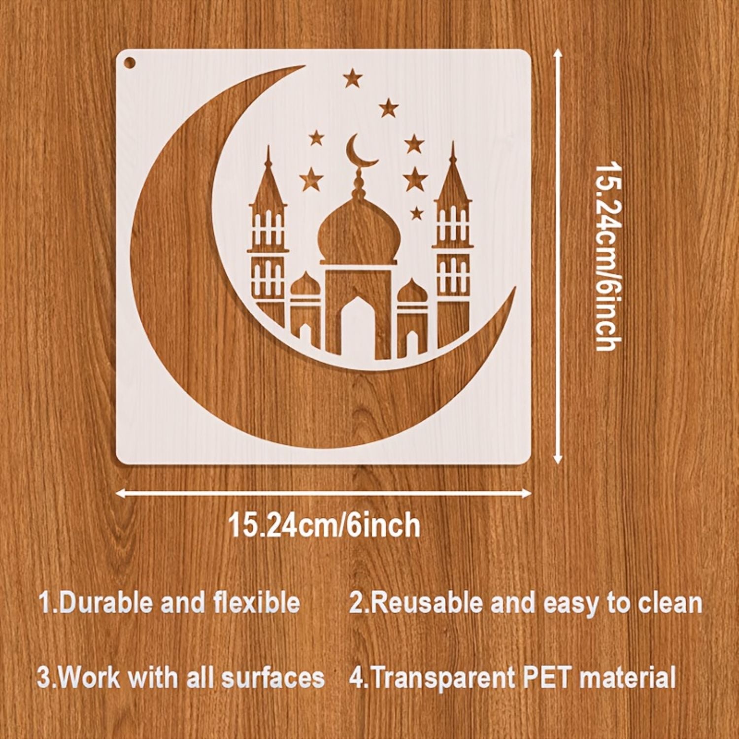 reusable mosque stencil for wall painting
