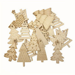 handmade wooden decorations