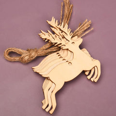 Wooden Christmas ornaments