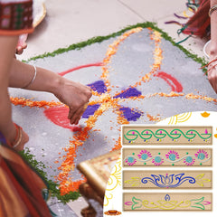 Festive DIY Rangoli Tools