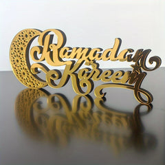 Ramadan table decor Islamic desktop decoration