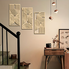 decorative wooden arch wall panels