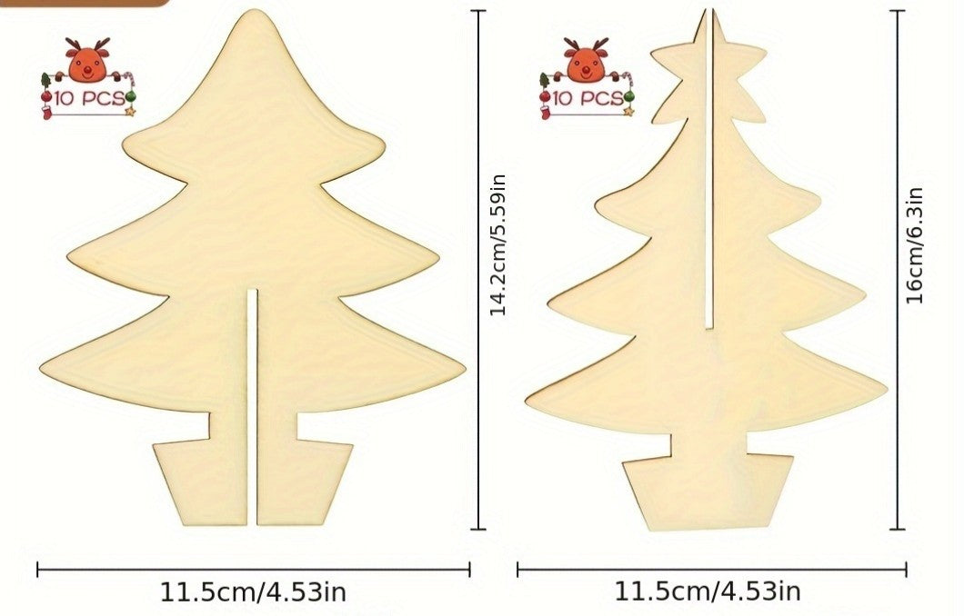 Christmas tree painting set