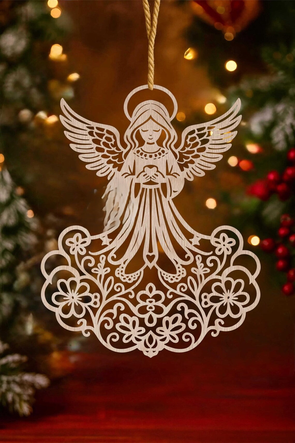 Angel decoration for Christmas tree