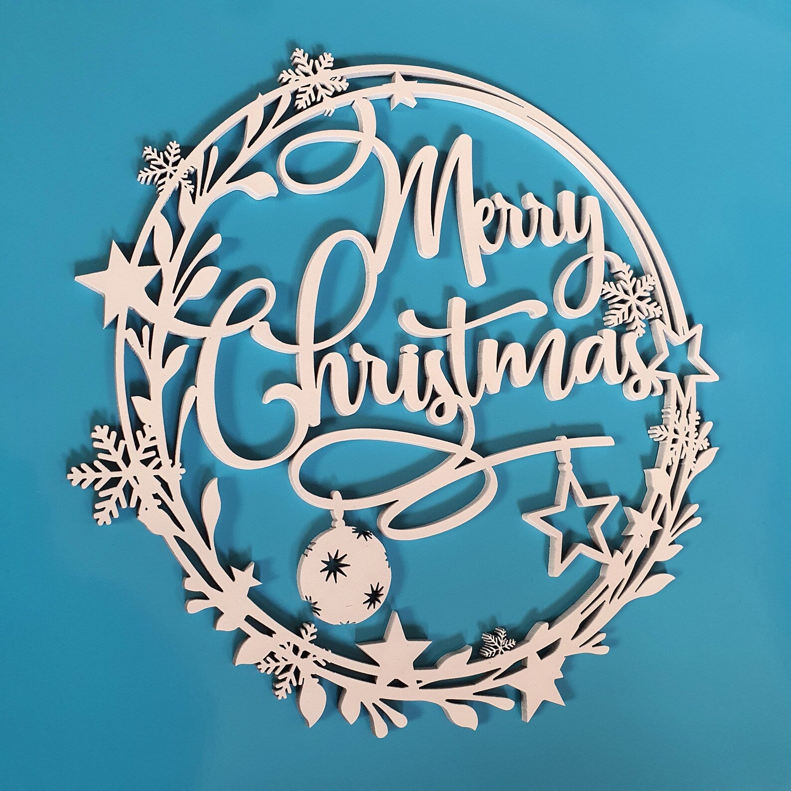 Rustic farmhouse Christmas decor