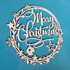 Rustic farmhouse Christmas decor