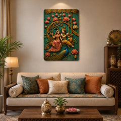 Radha Krishna Artwork for Bedroom