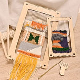 Mini Loom with Weaving Needle