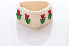 Cliths Crocheting Supplies Wooden Basket Bottom for Making Knitting Crochet Bag, 5.9 inch Wood Base Knitting Supplies for Knitter, Crochet and Beginner
