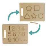 Numbers Shape Cutouts for DIY Craft