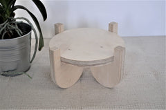 Whittlewud (15 x 24) cm Plant Pot Stand, Plant Stand, Handmade Wooden Plywood Plant Stand, Planter, Garden Home Flower Stand