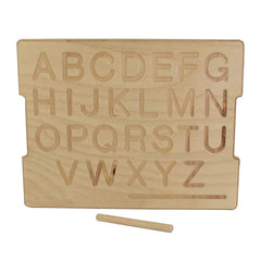 Whittlewud Wooden Double Sided Number 123 tracing Board Toy Learning Toys for Kids