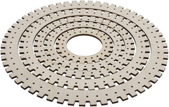 Whittlewud Pack of 5 Wooden Weaving Handloom, Weaving Looms: Circular: 5 Pieces, Wood, Assorted Make Wall hangings
