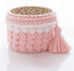 Cliths Crocheting Supplies Wooden Basket Bottom for Making Knitting Crochet Bag, 5.9 inch Wood Base Knitting Supplies for Knitter, Crocheter and Beginner