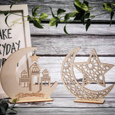 ramadan wooden ornament