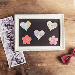 Cliths Pack of 50 pcs Unfinished Wooden 1.9 Inch Hearts Cutouts for Art & Craft, Blank Heart Shape Slices Cutouts for Decoration (Without Hole)
