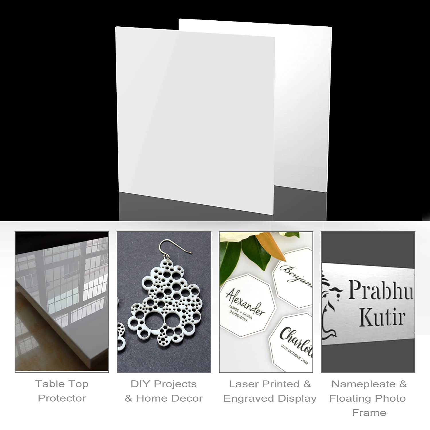 acrylic sheet wood design are light-weight