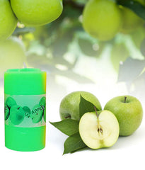 American-Elm Pack of 4 Fargrance Aroma Candles for Decoration (1.5x2.75 Inch Each)