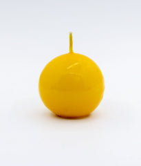 American-Elm Pack of 6 Unscented 2 x 2 Inch Designer Ball Candle with Long Burn Time