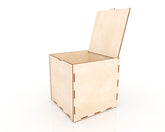 wooden box for decoration