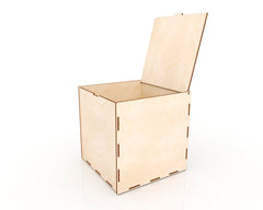 wooden box for decoration