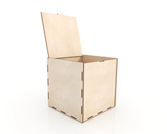 AmericanElm Arts And Crafts Multipurpose Handcrafted Wooden Box