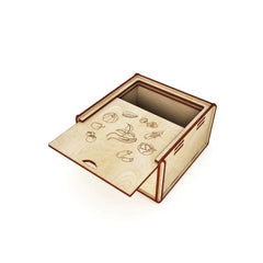 wood gift box for birthday